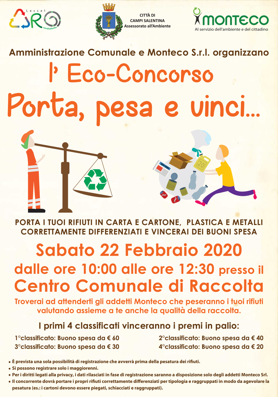Porta, pesa e Vinci a Campi Salentina
