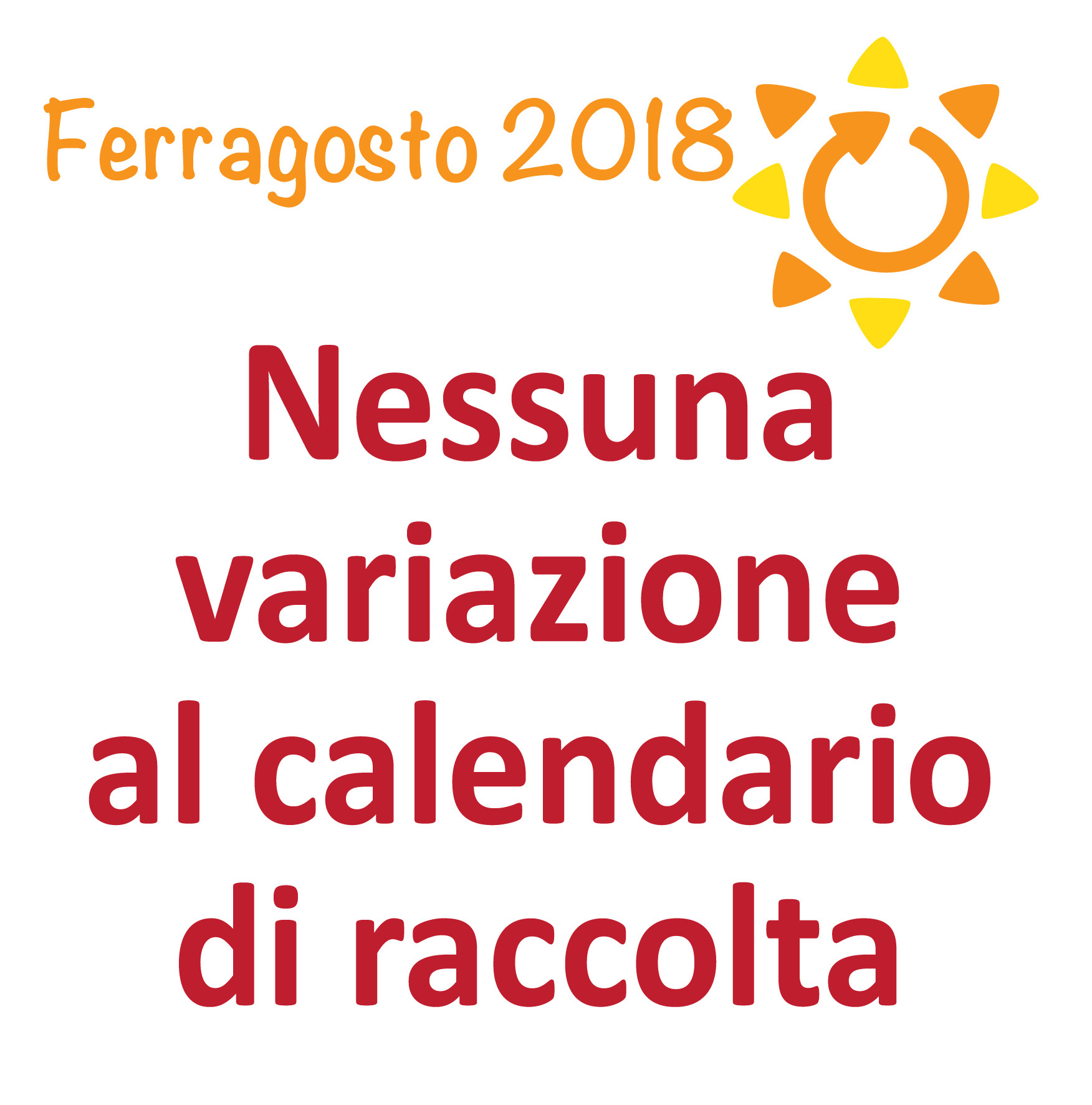 SAN PIETRO VERNOTICO: NESSUNA VARIAZIONE AL SERVIZIO