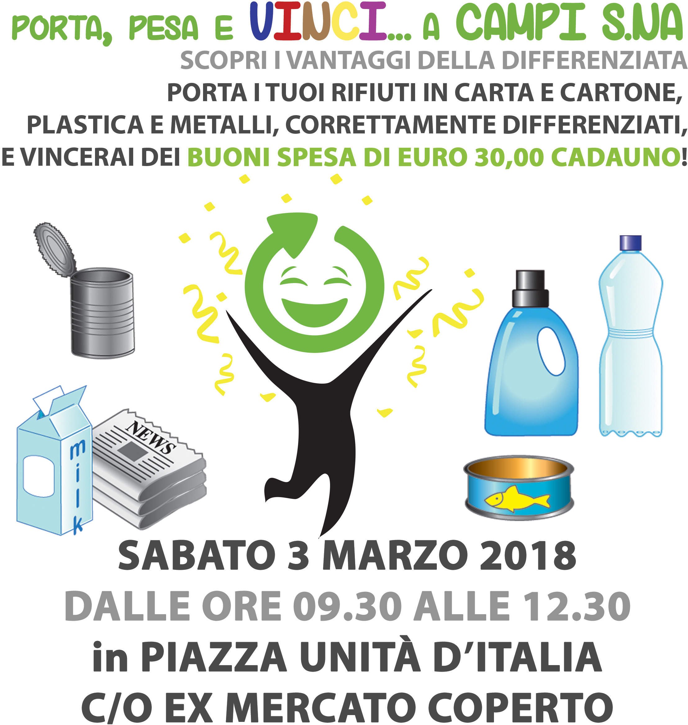 Campi Salentina. 1^ edizione dell'eco-concorso Porta, Pesa e Vinci